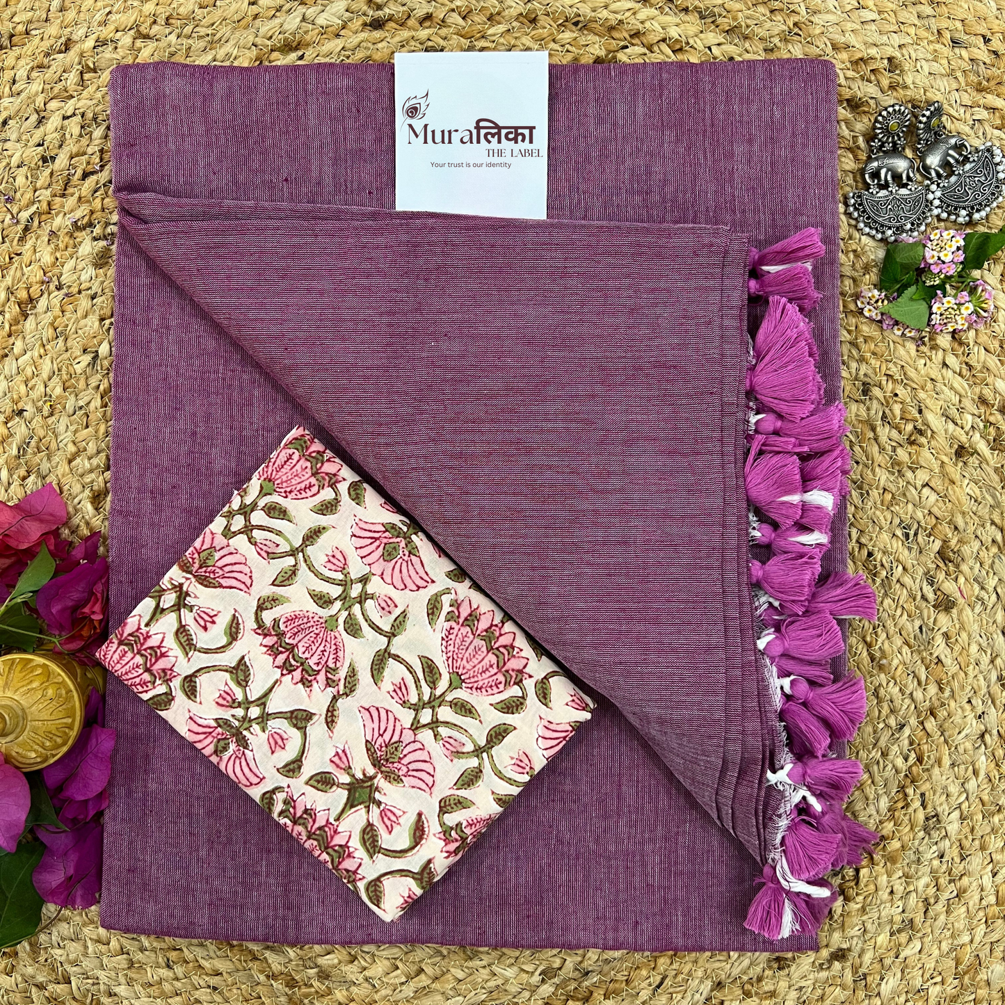 Muralika Onion Peel Handloom Saree