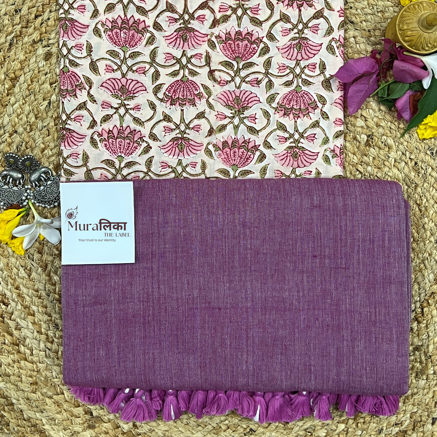 Muralika Onion Peel Handloom Saree