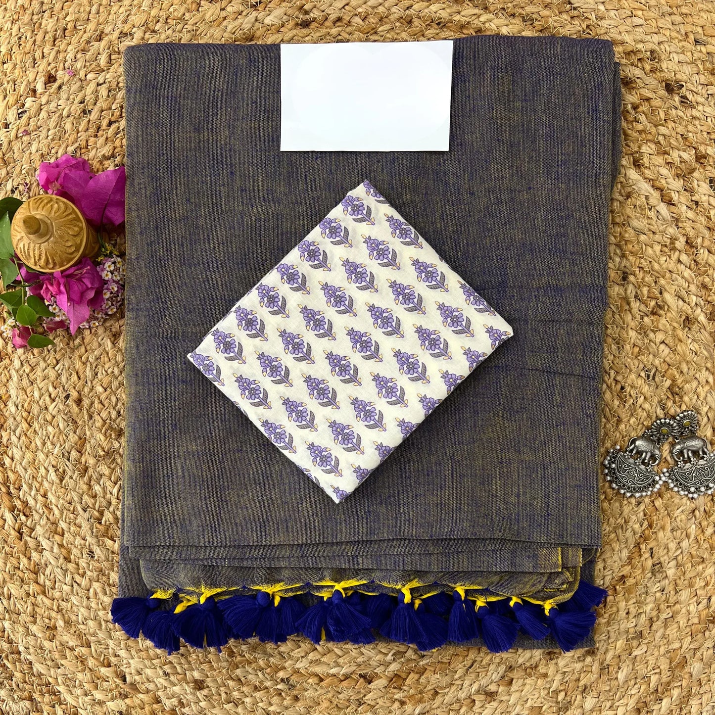 Muralika Onion Handloom Saree - Muralika the label