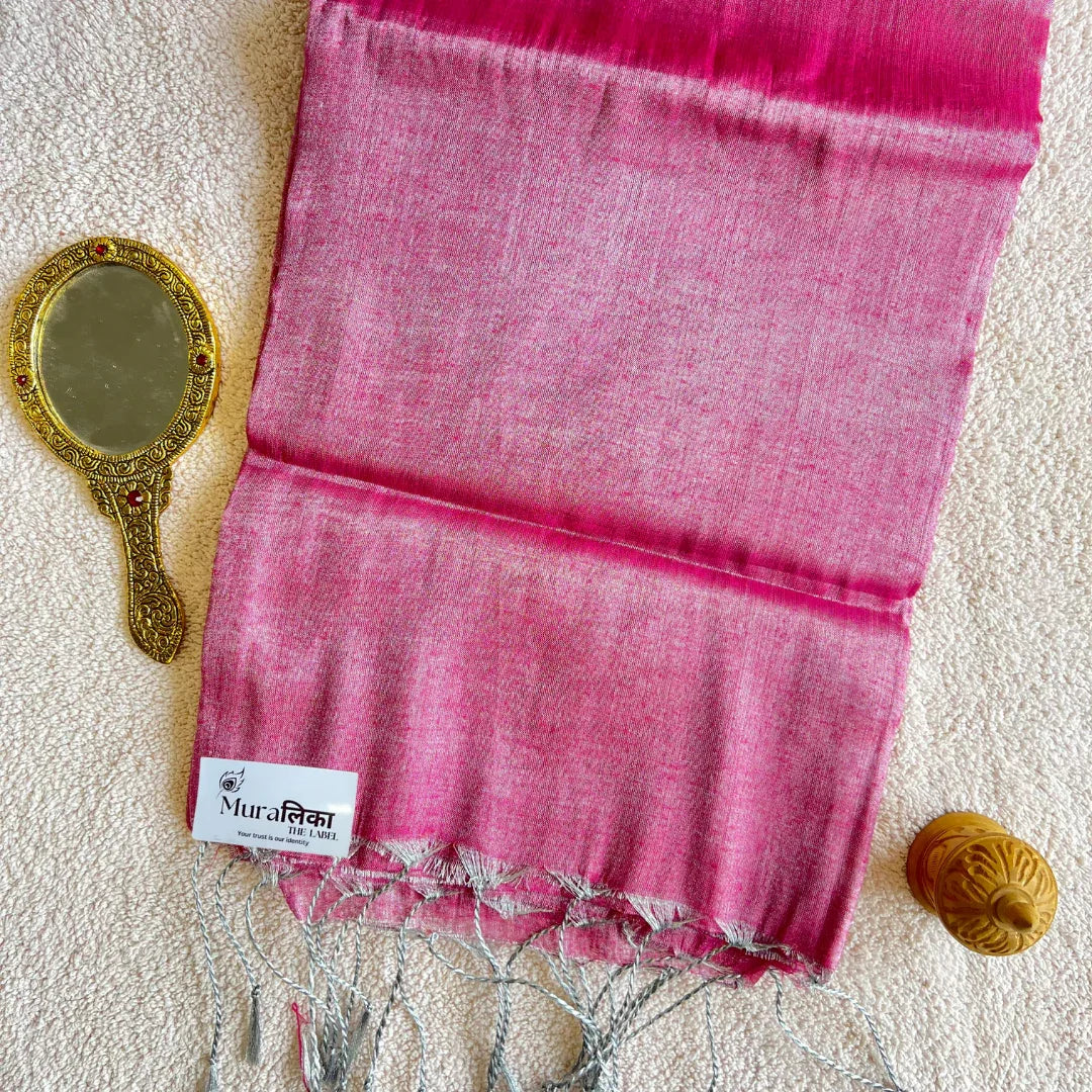 Muralika Pure Elegance Handloom Tissue Saree - Muralika the label