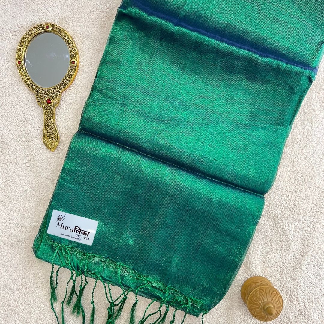 Muralika Pure Elegance Handloom Tissue Saree