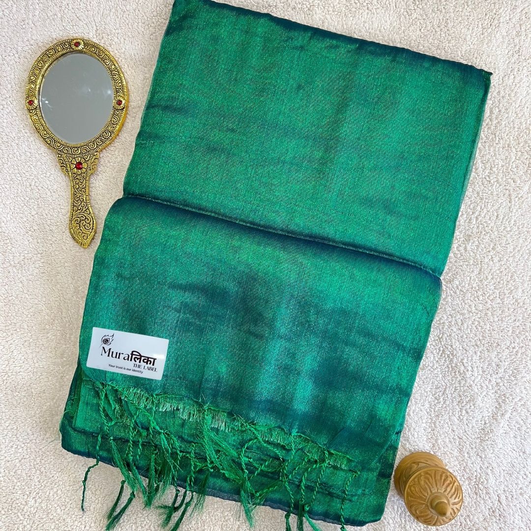 Muralika Pure Elegance Handloom Tissue Saree
