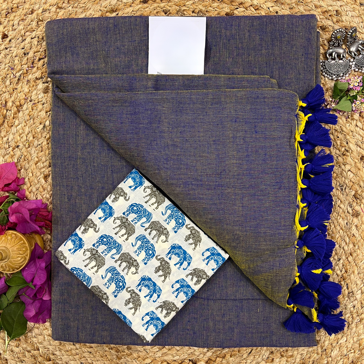 Muralika Onion Handloom Saree