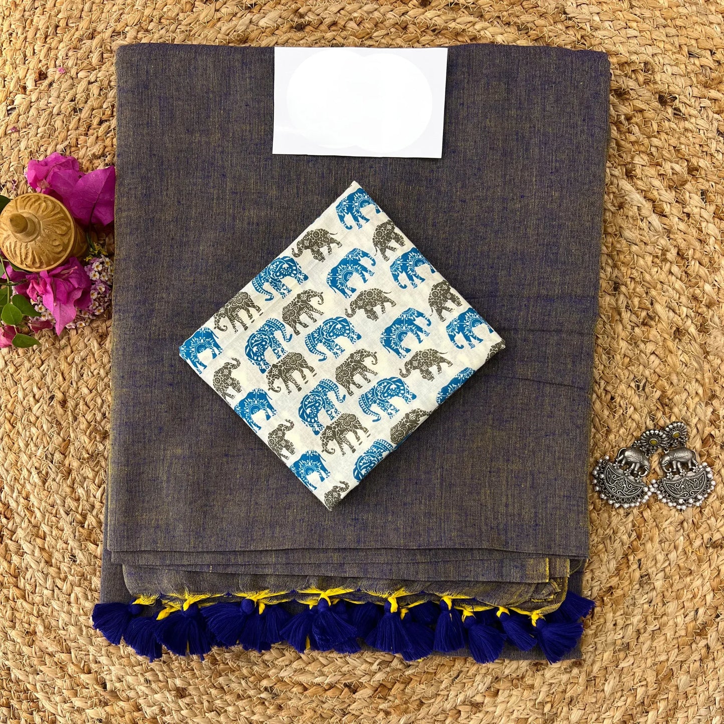 Muralika Onion Handloom Saree - Muralika the label