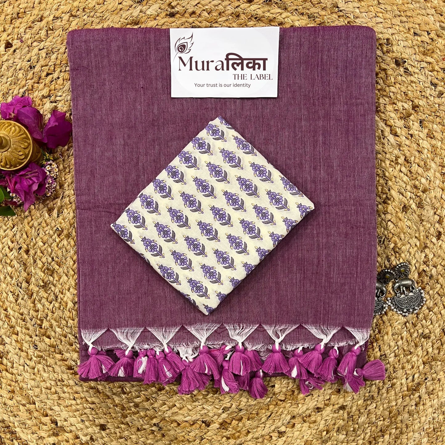 Muralika Onion Peel Handloom Saree - Muralika the label