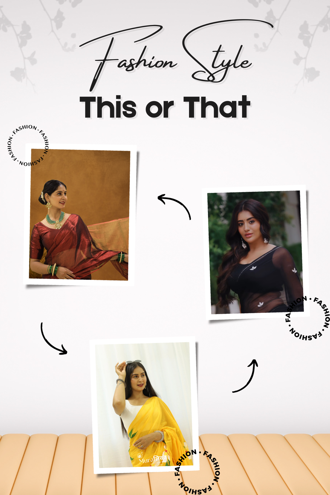 Mulmul vs Chiffon vs Tissue: Which Saree Fabric Should You Choose?