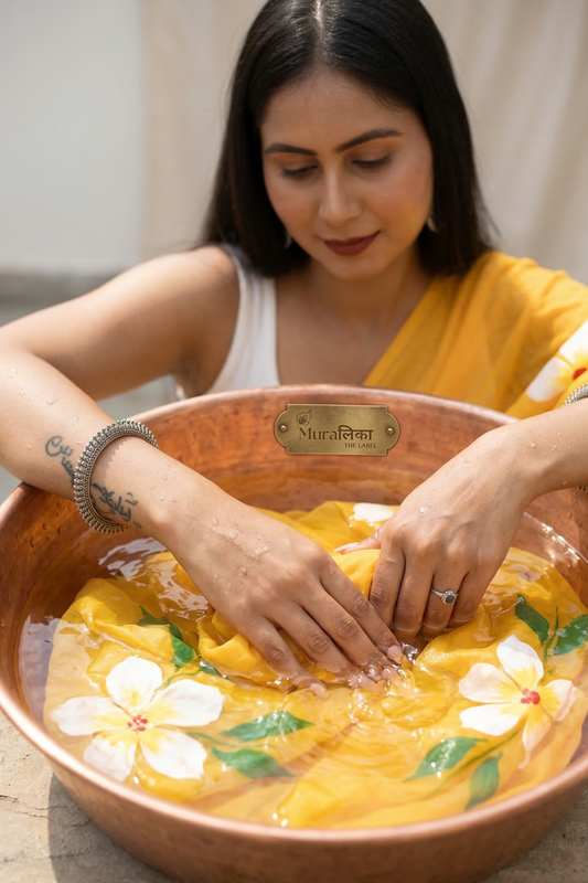 How to Wash & Care for Mulmul Cotton Sarees — Complete Guide