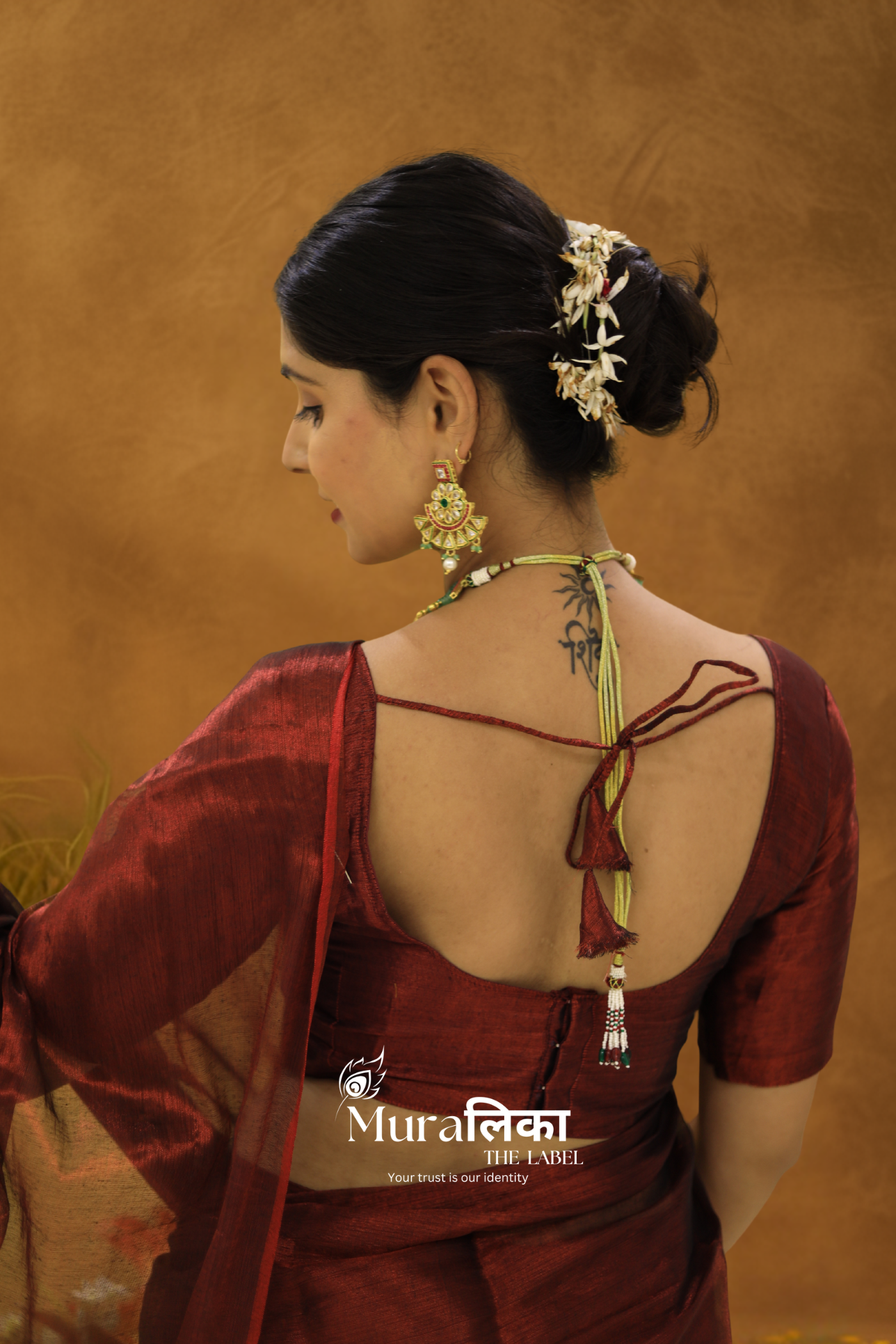 Muralika Handloom Tissue Saree