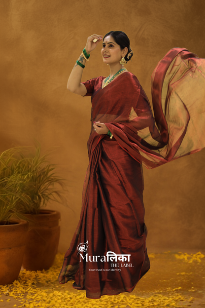 Muralika Handloom Tissue Saree