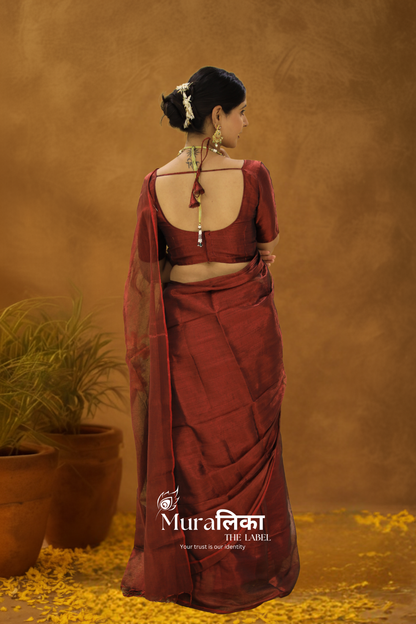 Muralika Handloom Tissue Saree