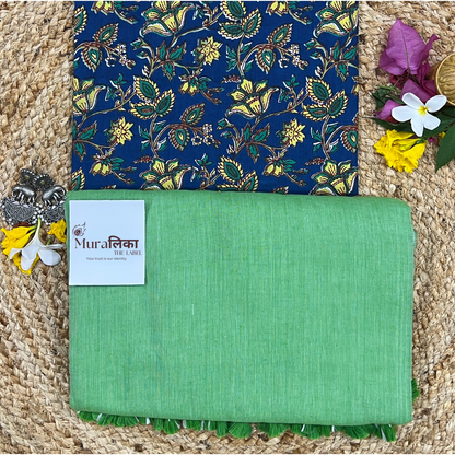 Muralika Light Green Handloom Saree