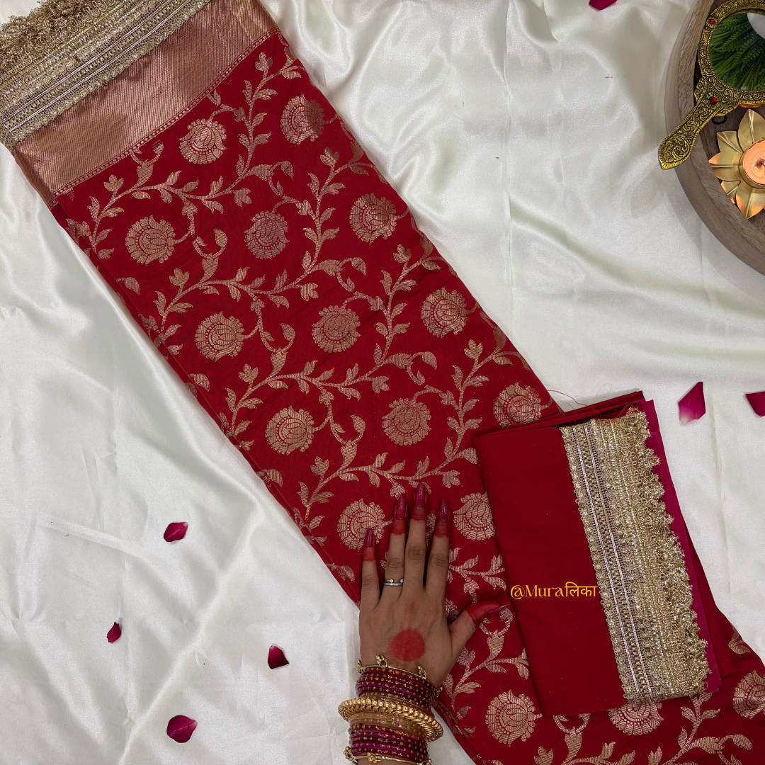 Gulbaag Banarasi soft silk saree