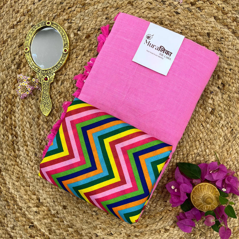 Muralika Pink Handloom Saree - Muralika the label