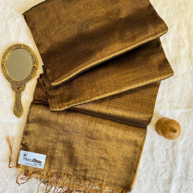 Muralika Pure Elegance Handloom Tissue Saree - Muralika the label