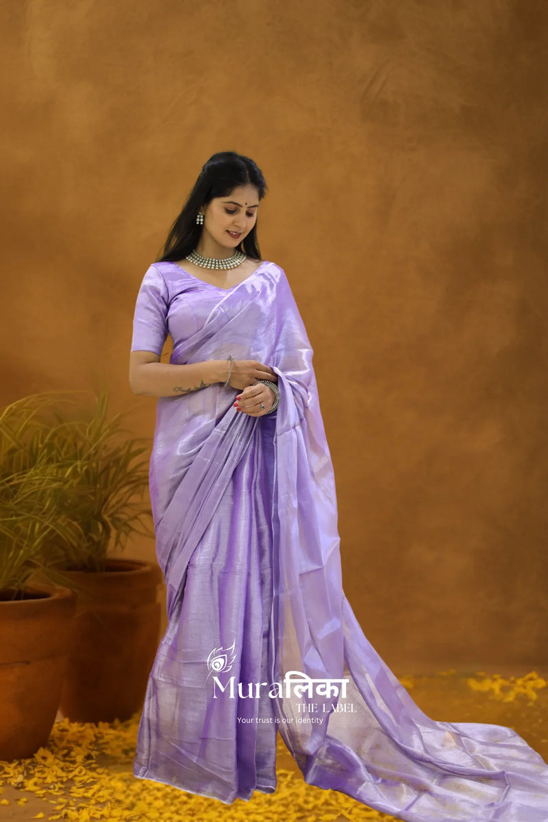 Muralika Handloom Tissue Saree