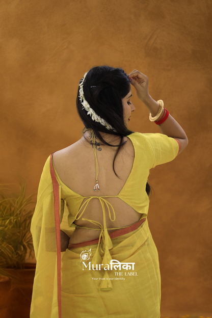 Muralika Pure Elegance Handloom Tissue Saree