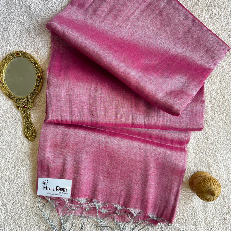Muralika Pure Elegance Handloom Tissue Saree - Muralika the label