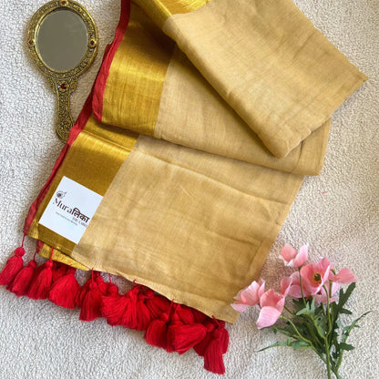 Kaamini Mulmul Cotton Saree - Muralika the label