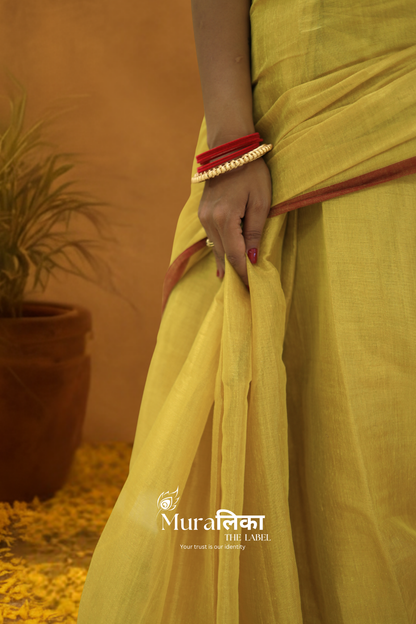 Muralika Pure Elegance Handloom Tissue Saree
