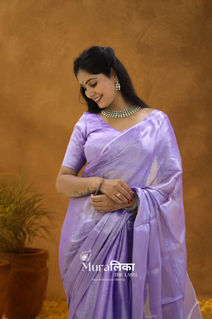 Muralika Handloom Tissue Saree