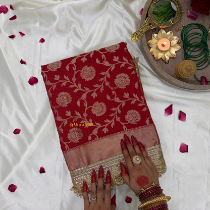 Gulbaag Banarasi soft silk saree