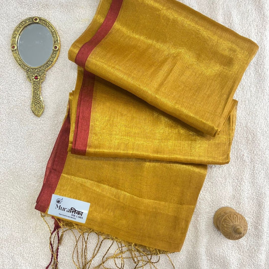 Muralika Pure Elegance Handloom Tissue Saree