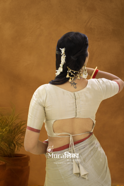 Muralika Pure Elegance Handloom Tissue Saree