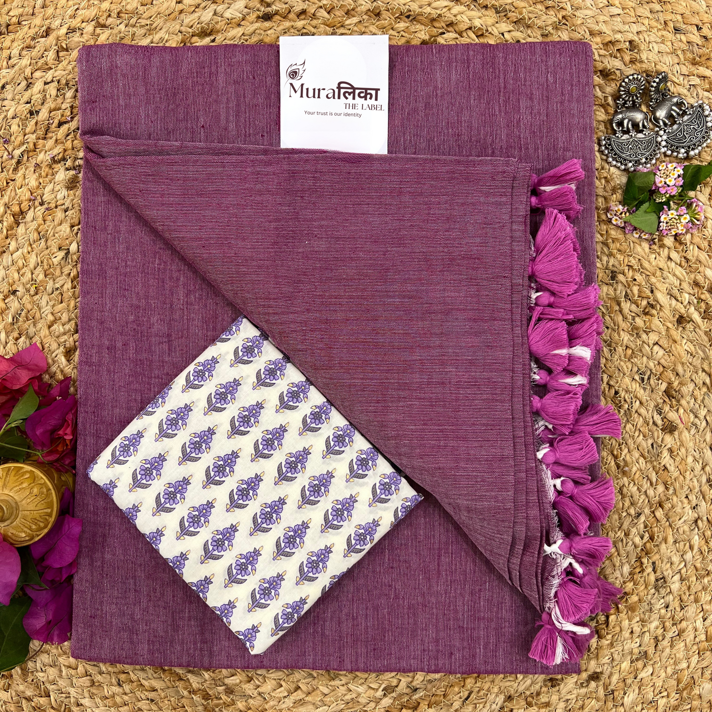 Muralika Onion Peel Handloom Saree