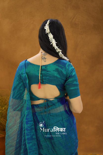 Muralika Pure Elegance Handloom Tissue Saree