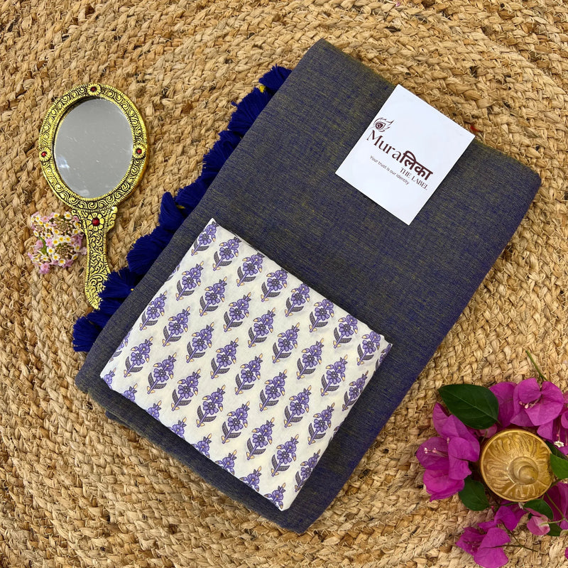 Muralika Onion Handloom Saree - Muralika the label
