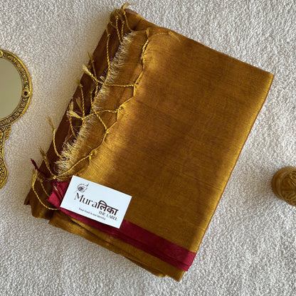 MURALIKA PURE ELEGANCE HANDLOOM TISSUE SAREE