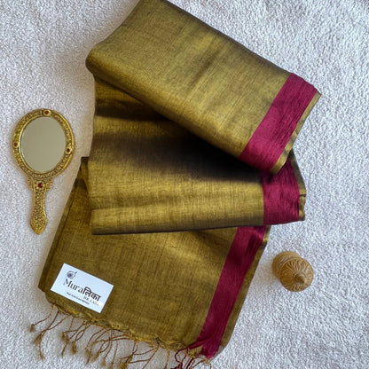 Muralika Pure Elegance Handloom Tissue Saree