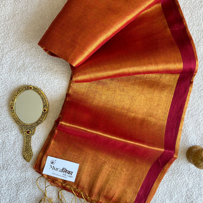 Muralika Pure Elegance Handloom Tissue Saree
